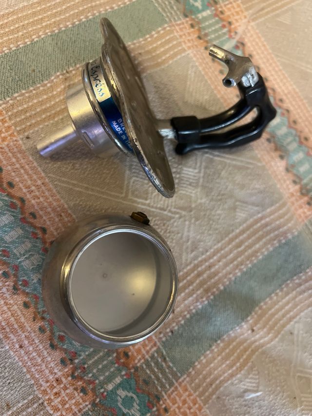 Moka vintage alluminio mai usata