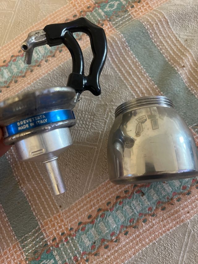 Moka vintage alluminio mai usata