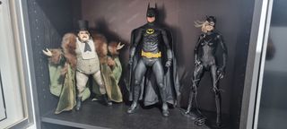 Figuras Batman, Catwoman y Pingüino