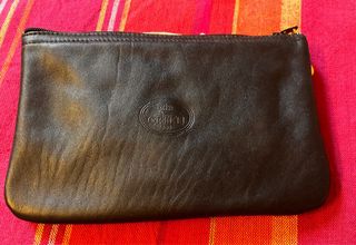 Monedero Gritti piel negra