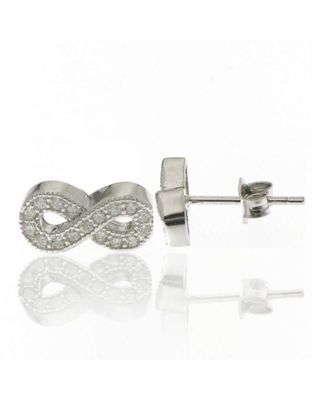Aretes plata 925 infinito