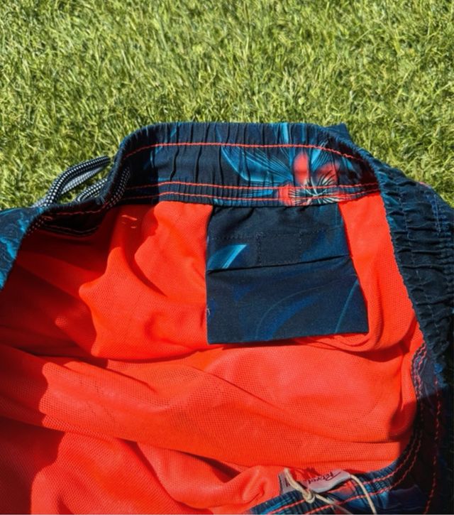 Bañador Hombre - Azul con Flores