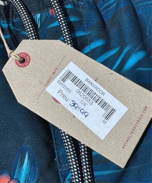 Bañador Hombre - Azul con Flores