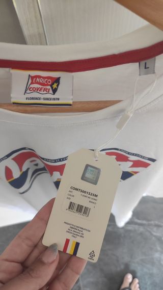 T-shirt Enrico Coveri bianca