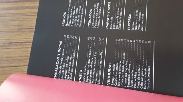 Cocina  rápida y económica. 