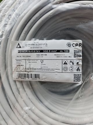 Cavo elettrico FG160R16 3G2.5mm²
