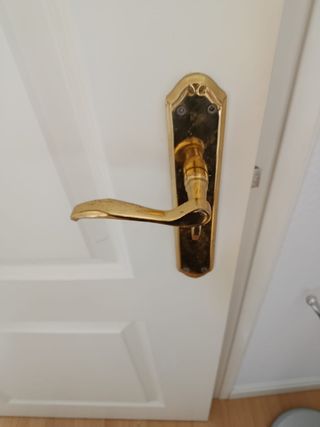 8 juegos de Manillas doradas puertas interior