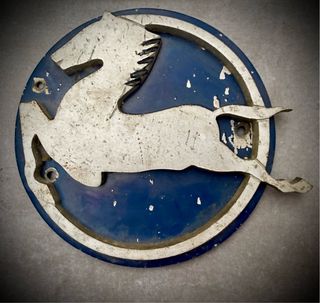 Emblema Pegaso camión vintage