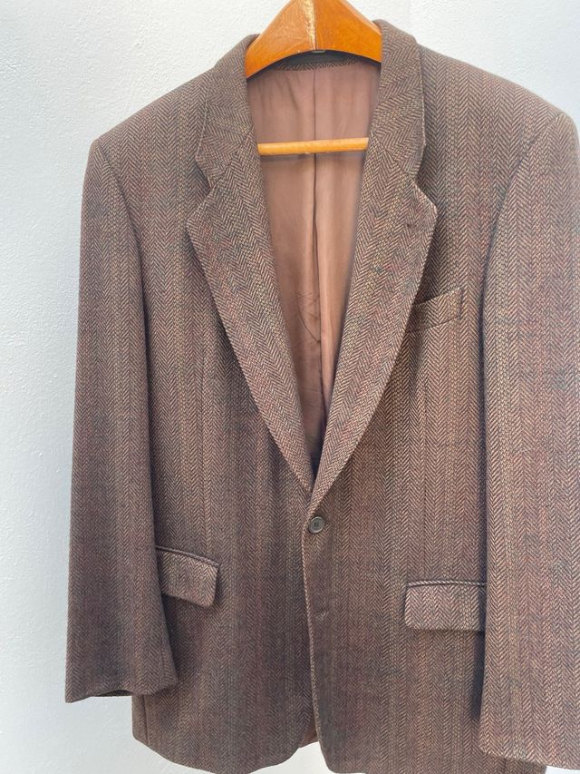 Americana marrón Daniel Hechter. Pura lana