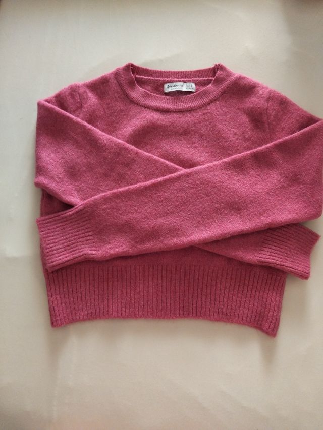 Jersei rosa Stradivarius talla S