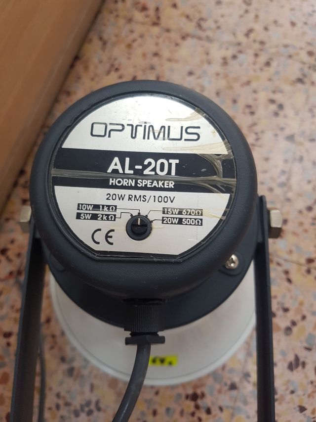 Altoparlante OPTIMUS bianco