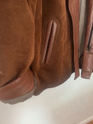 Chaqueta ante marrón