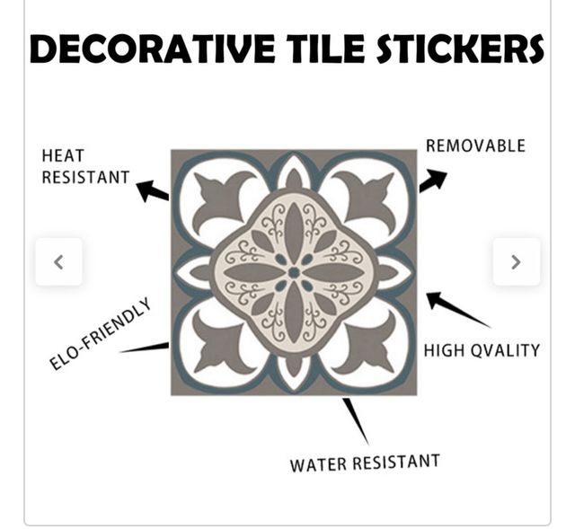 Pegatinas Azulejos  190 de 10x10
