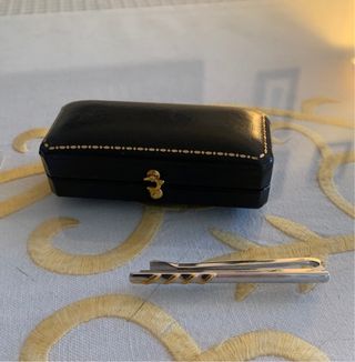Pasador corbata McKenzie plateado 