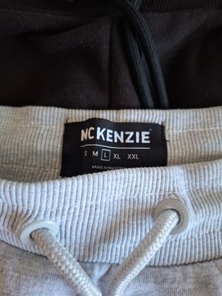 Pantalones McKenzie - Gris&Negro