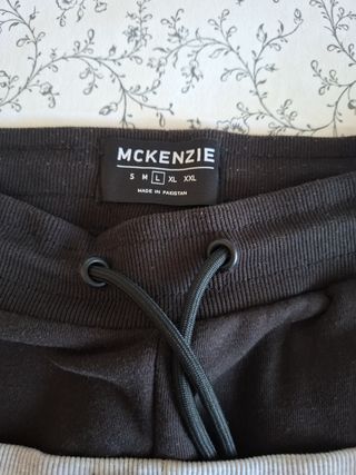 Pantalones McKenzie - Gris&Negro