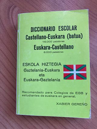 Diccionario Escolar Castellano-Euskara (batua) ...