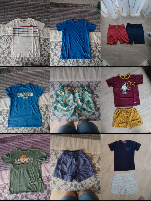Lote ropa niño verano
