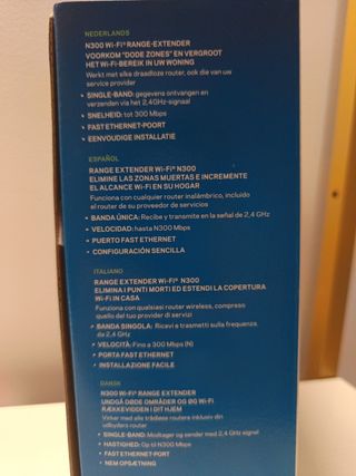 Extensor Alcance WiFi Linksys N300