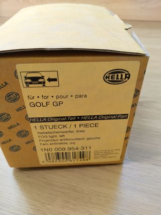 Faro antiniebla Golf GP Izquierdo