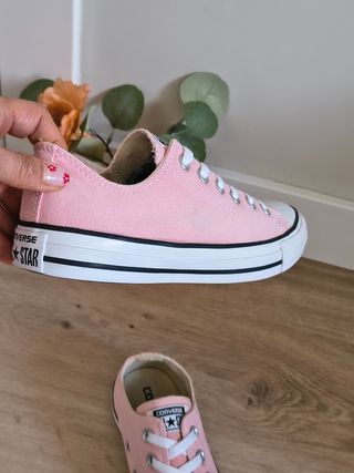 Converse talla 40 color rosa