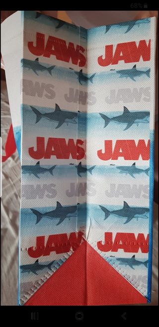 Bolsa Jaws Tiburón 50 Aniversario + Megaentrada
