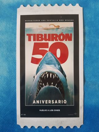 Bolsa Jaws Tiburón 50 Aniversario + Megaentrada