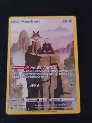Carta Pokemon Hoothoot TG12 Impoluta