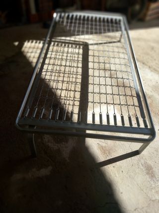 Somier metálico FLEX con patas recoger villoslada
