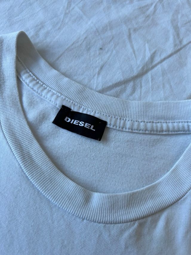 T-shirt Diesel bianca, rossa, blu XS