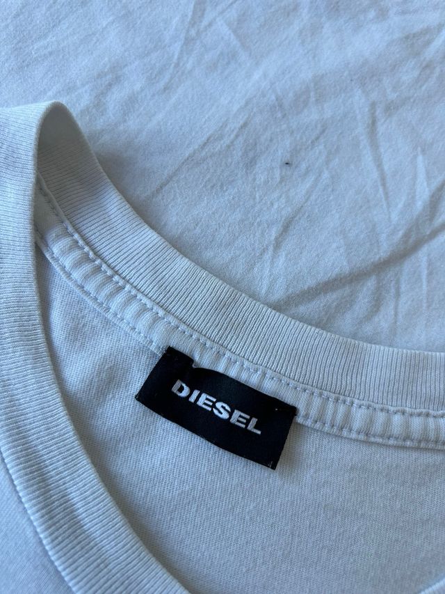 T-shirt Diesel bianca, rossa, blu XS