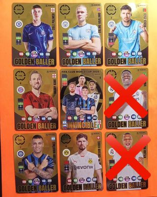Escoge tu Golden Baller Fifa World Cup 25 