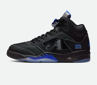 Zapatillas Jordan 5 Retro - Azul y Negro
