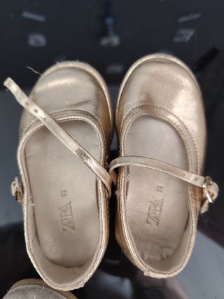 Zapatos Zara niña talla 21 - 3 pares