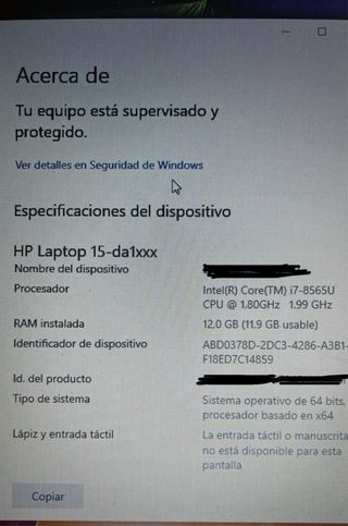 Portátil HP 15