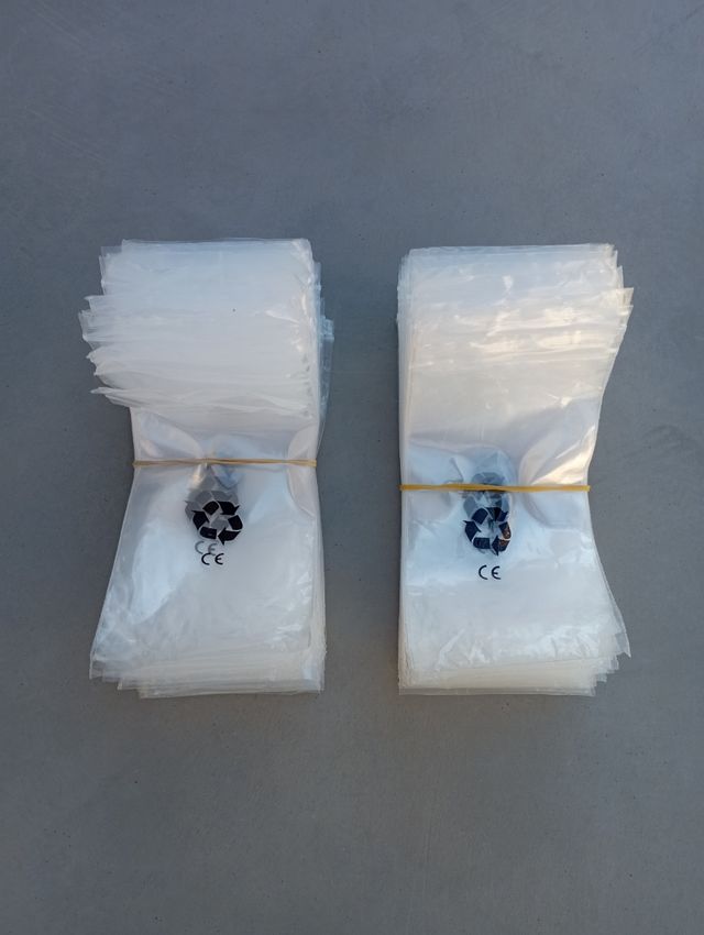 100 bolsas de plástico