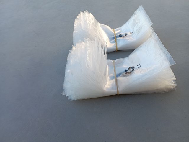 100 bolsas de plástico