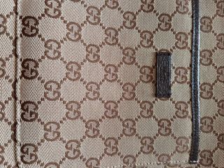 Gucci bandolera de lona con monograma original 