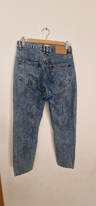 Vaqueros Pull & Bear - Azul - Mujer