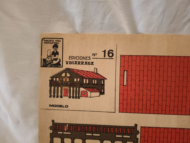 Maqueta Udiarraga 16: Casa antigua