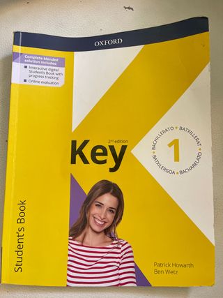 Key to Bachillerato 1. Student's Book. 2 Edition