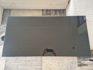Mesa centro negra - cristal