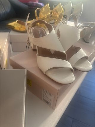 Zapatos dorados y plateados 38,39,40