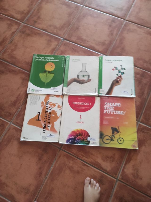 Biología, física y química, lengua e ingles