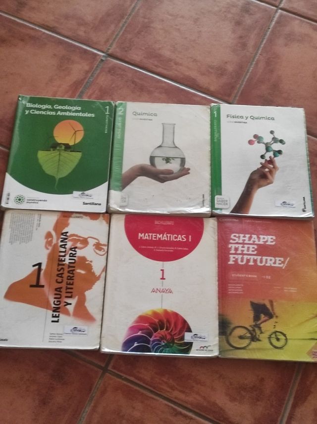 Biología, física y química, lengua e ingles