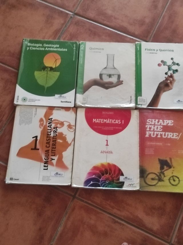 Biología, física y química, lengua e ingles