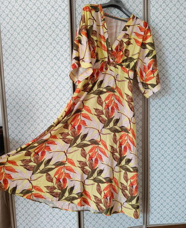 Vestito lungo estivo floreale