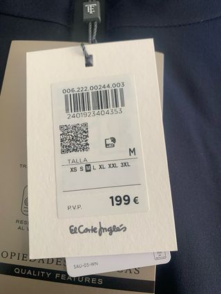 Gabardina negra,azul con forro, nueva a estrenar 