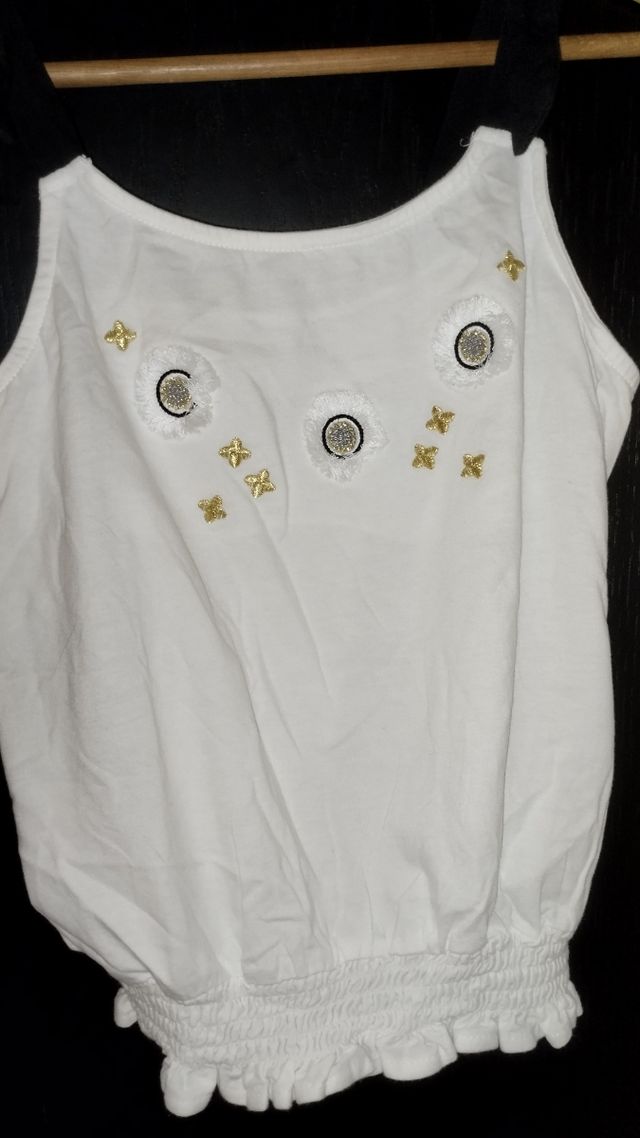 Top branco Mayoral menina 16 anos
