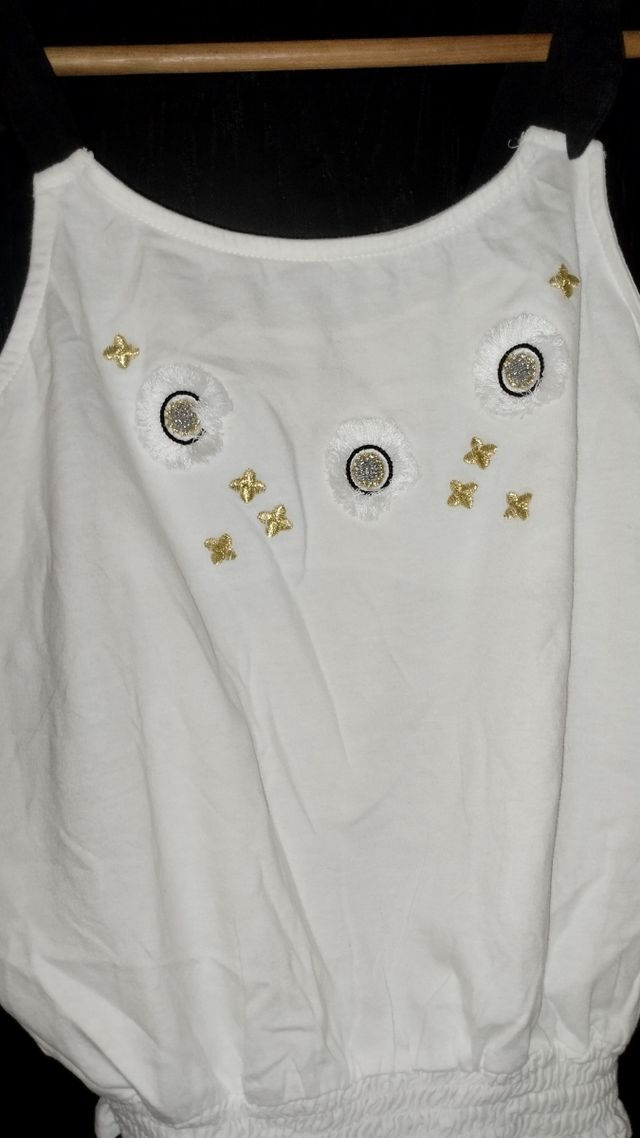 Top branco Mayoral menina 16 anos